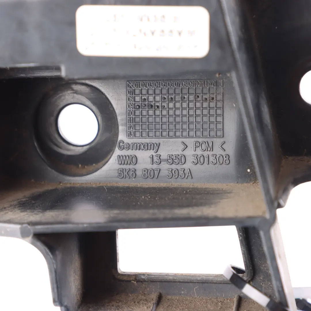 Mk6 Support Latéral De Pare-Chocs Arrière Gauche pour VW Volkswagen Golf à propos du numéro de pièce 5K6807393A VW Volkswagen Golf Mk6 Support Latéral De Pare-Chocs Arrière Gauche - SKU 5K6807393A - Numéro de pièce 5K6807393A