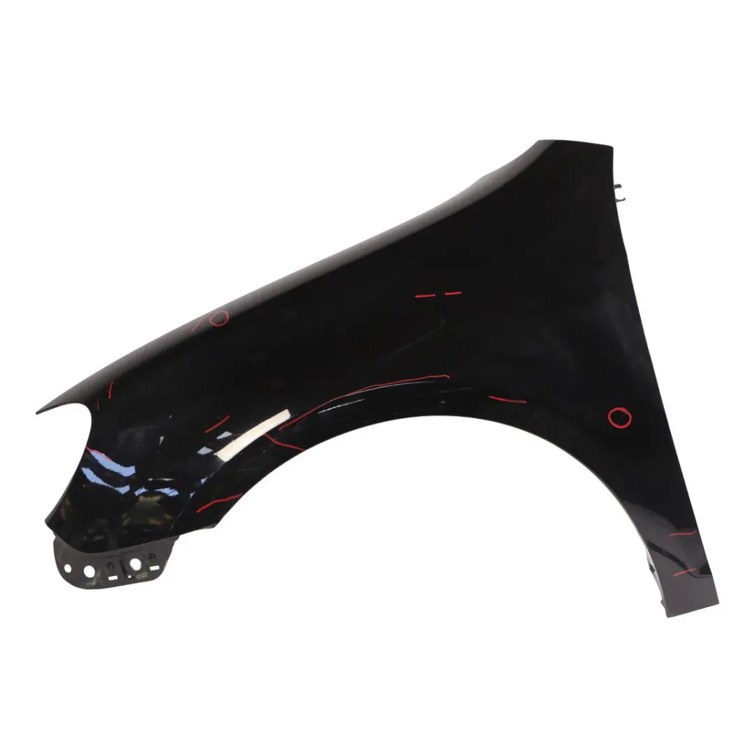 Volkswagen VW Golf Mk6 Side Panel Front Left Wing N/S Deep Black - C9X - SKU 5K6821021A-DBL - Part number 5K6821021A