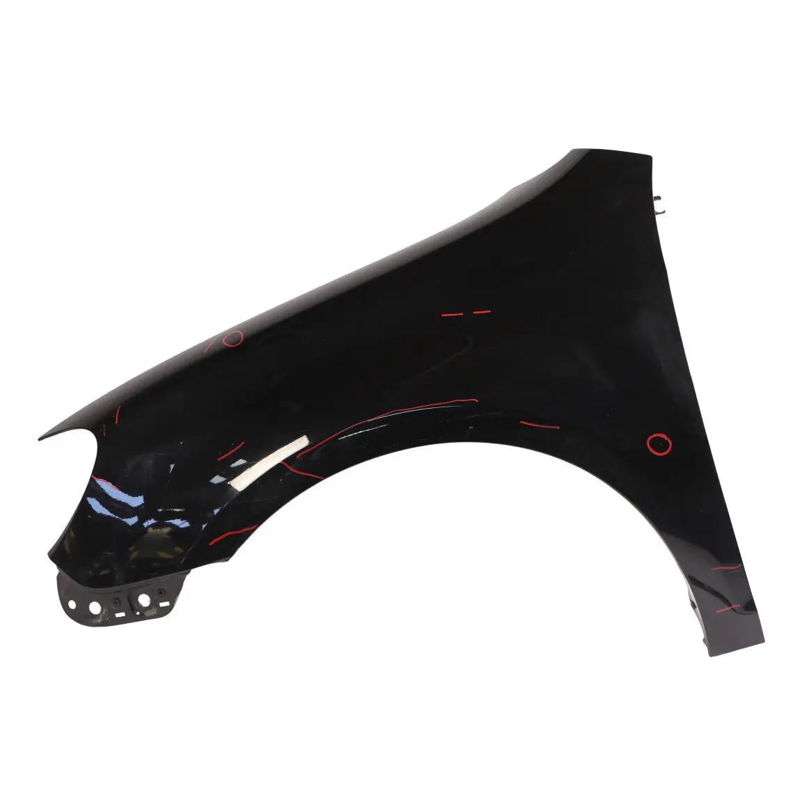 Volkswagen VW Golf Mk6 Side Panel Front Left Wing N/S Deep Black - C9X
