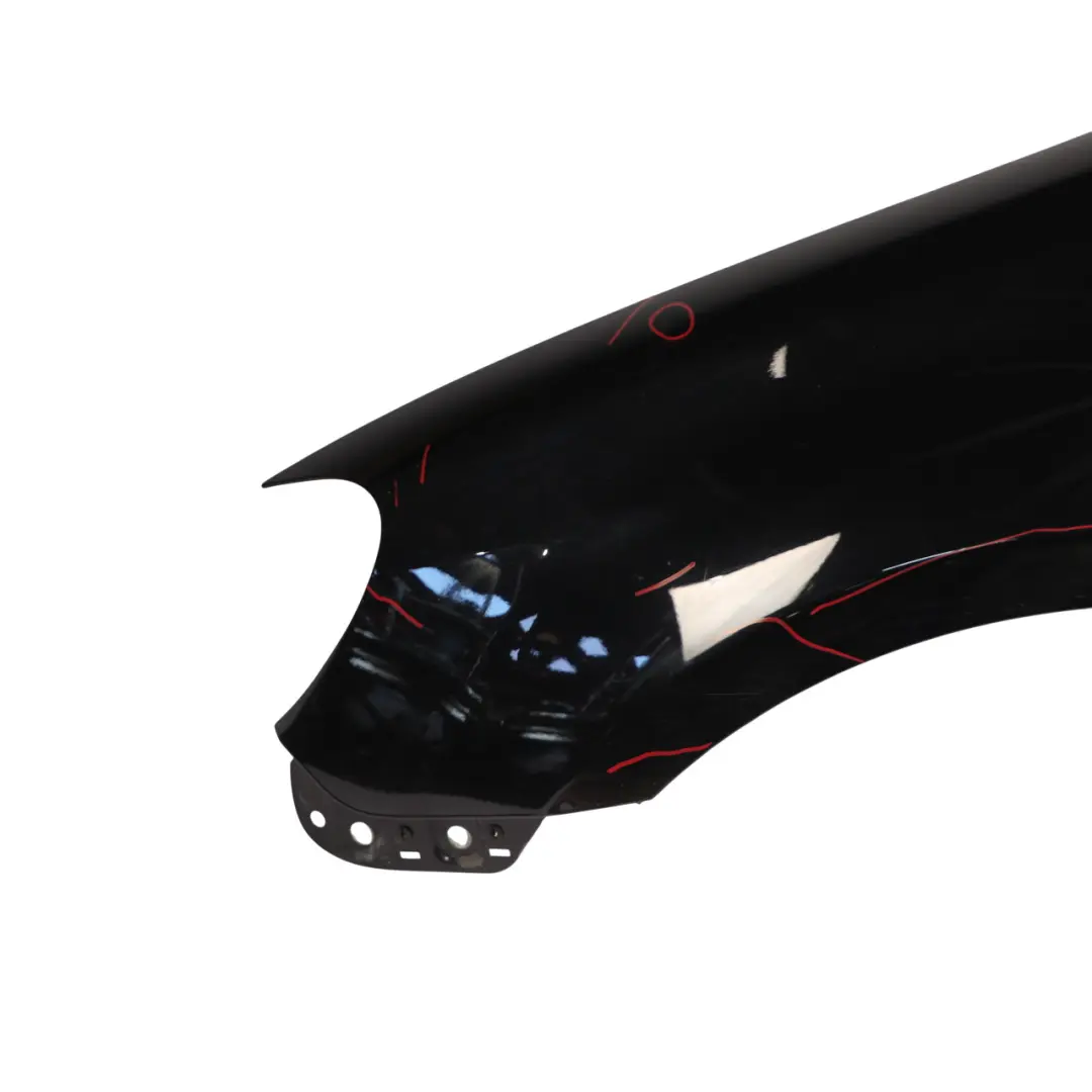 Volkswagen VW Golf Mk6 Side Panel Front Left Wing N/S Deep Black - C9X - SKU 5K6821021A-DBL - Part number 5K6821021A