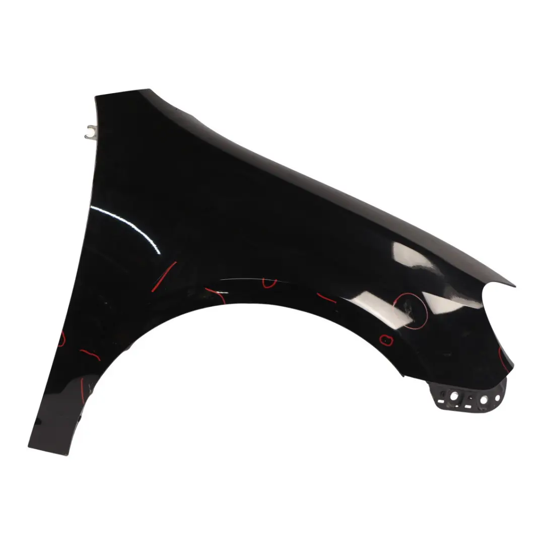 Volkswagen VW Golf Mk6 Side Panel Front Right Wing O/S Deep Black - C9X - SKU 5K6821022A-DBL - Part number 5K6821022A