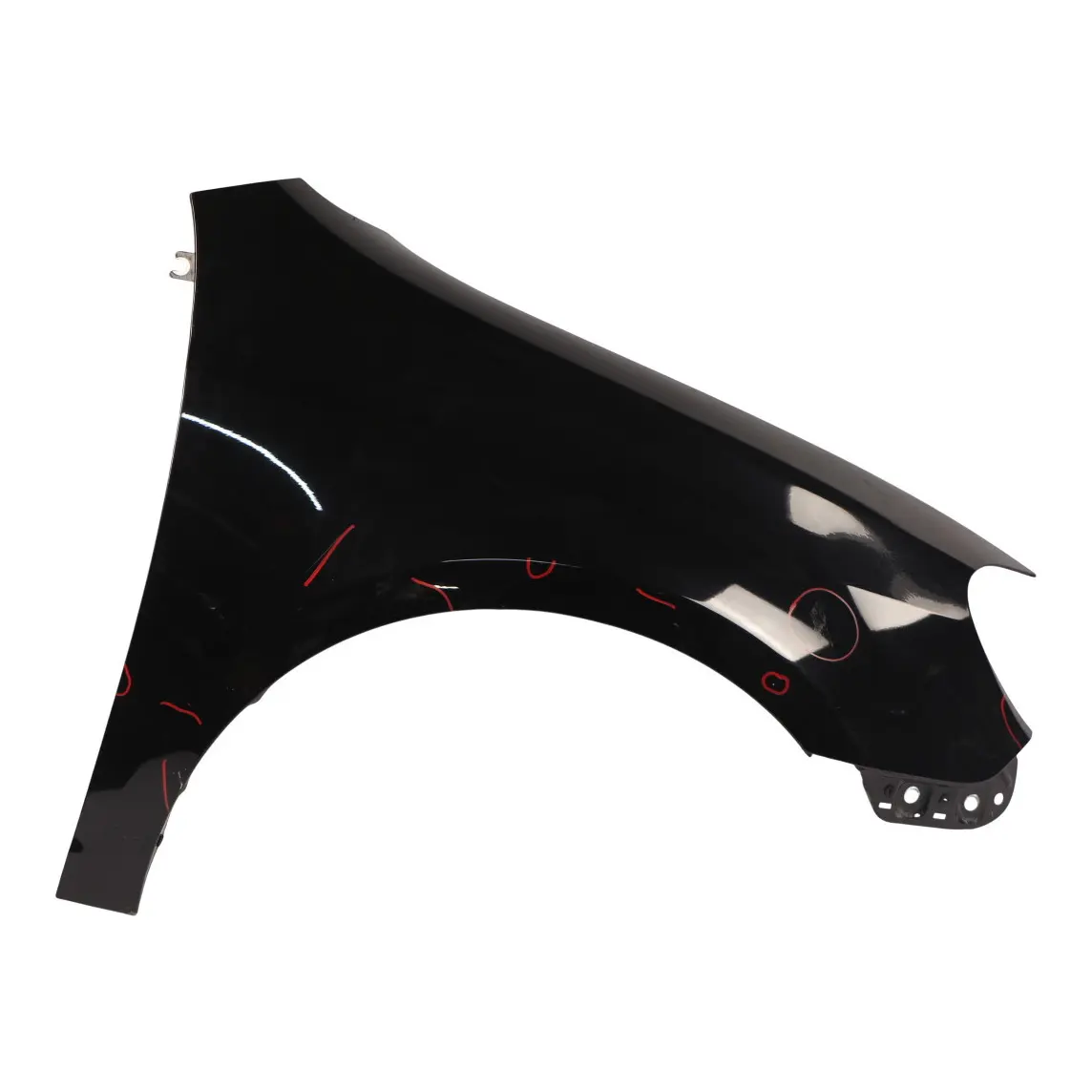 Volkswagen VW Golf Mk6 Side Panel Front Right Wing O/S Deep Black - C9X