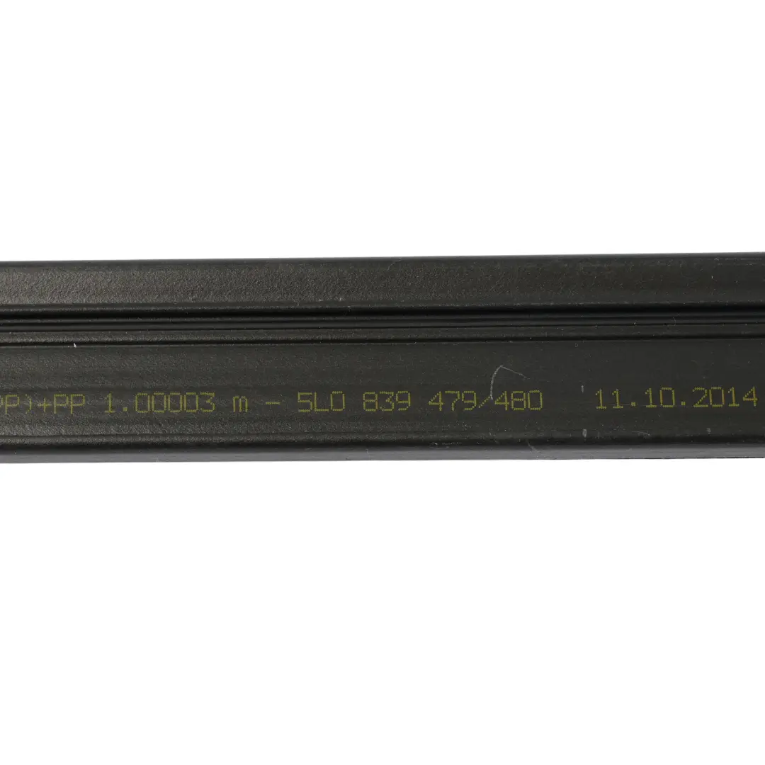 Skoda Yeti 5L Inner Door Window Aperture Seal Rubber Rear Left N/S - SKU 5L0839479 - Part number 5L0839479