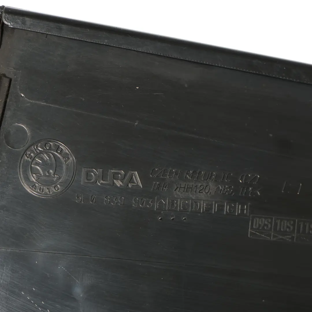 Skoda Yeti 5L Hintere Tür C-Säule Säule Leiste Trim Panel Links - SKU 5L0839903C - Teilenummer 5L0839903C