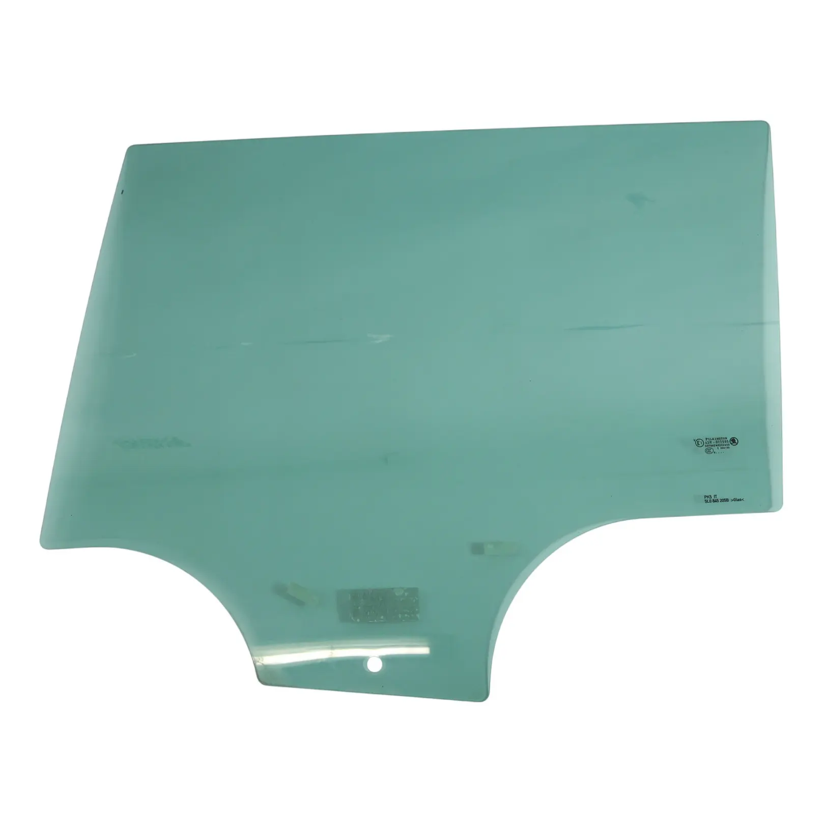 Skoda Yeti 5L Vetro Laterale Porta AS3 Colorato Posteriore Sinistro 5L0845205B