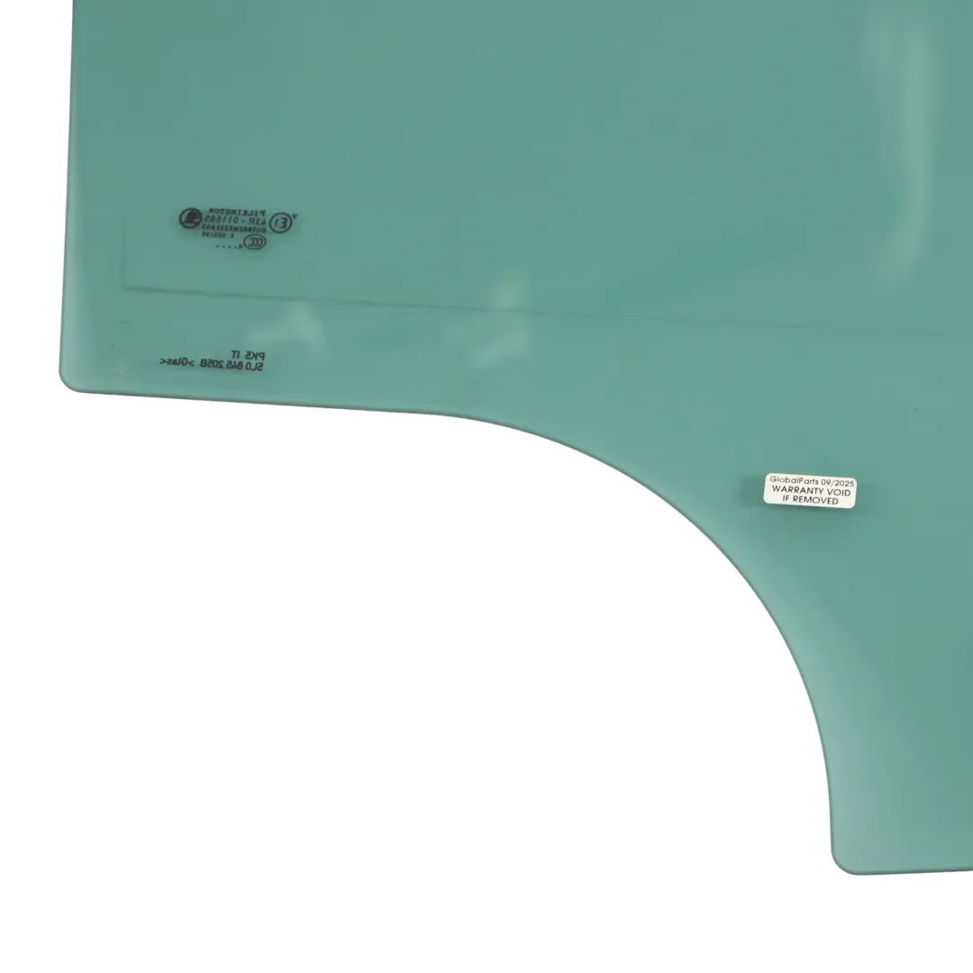 Skoda Yeti 5L Vetro Laterale Porta AS3 Colorato Posteriore Sinistro - SKU 5L0845205B - Numero di parte 5L0845205B