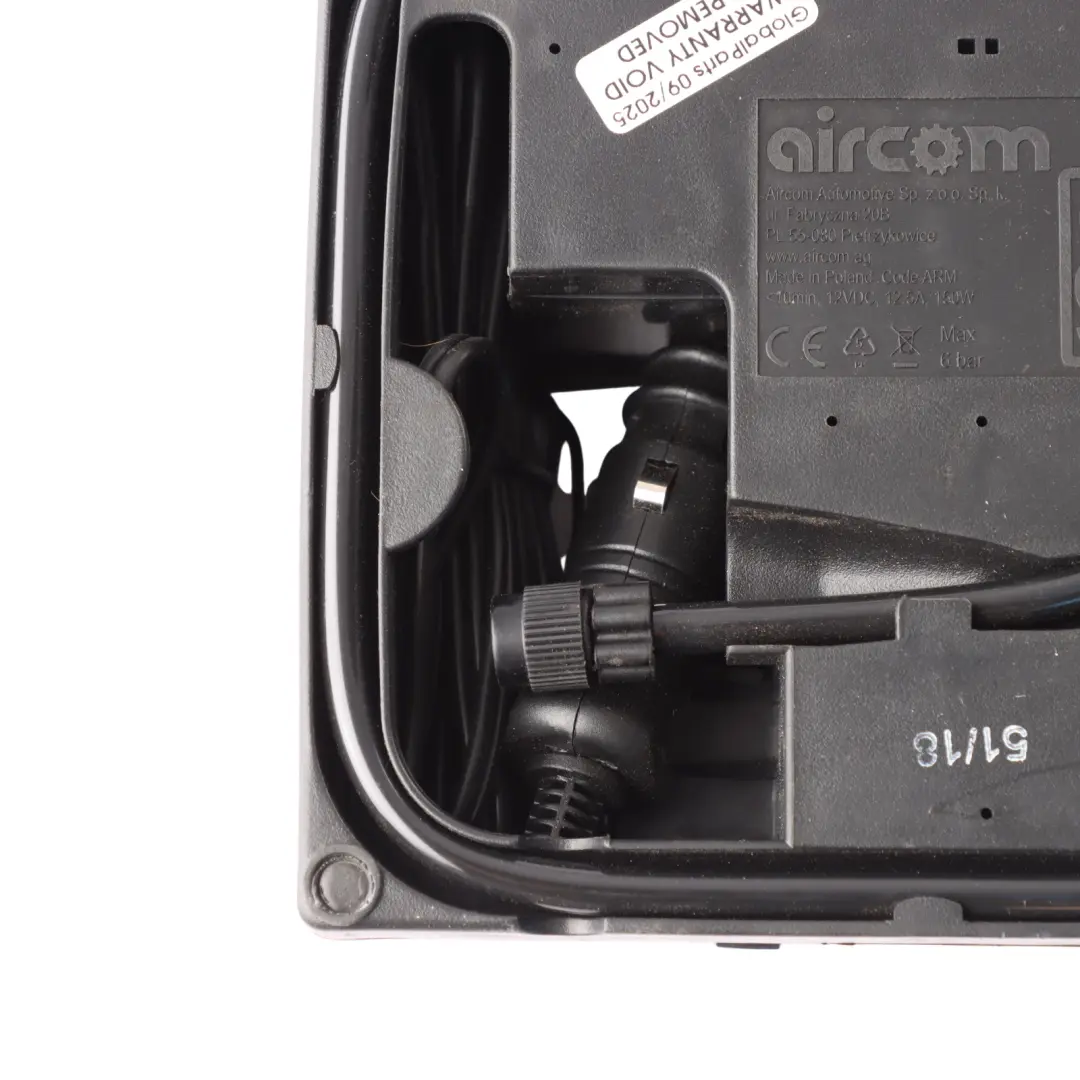 Bomba De Aire Inflar Neumáticos Compresor para Audi Volkswagen Skoda Seat con número de pieza 5N0012615C Audi Volkswagen Skoda Seat Bomba De Aire Inflar Neumáticos Compresor - SKU 5N0012615C - Número de pieza 5N0012615C