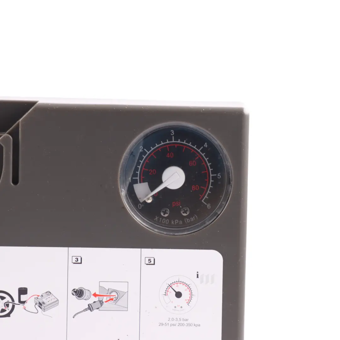 7N Tyre Air Compressor Emergency Puncture Repair to Volkswagen Sharan with Part number 5N0012615D Volkswagen Sharan 7N Tyre Air Compressor Emergency Puncture Repair - SKU 5N0012615D-1 - Part number 5N0012615D