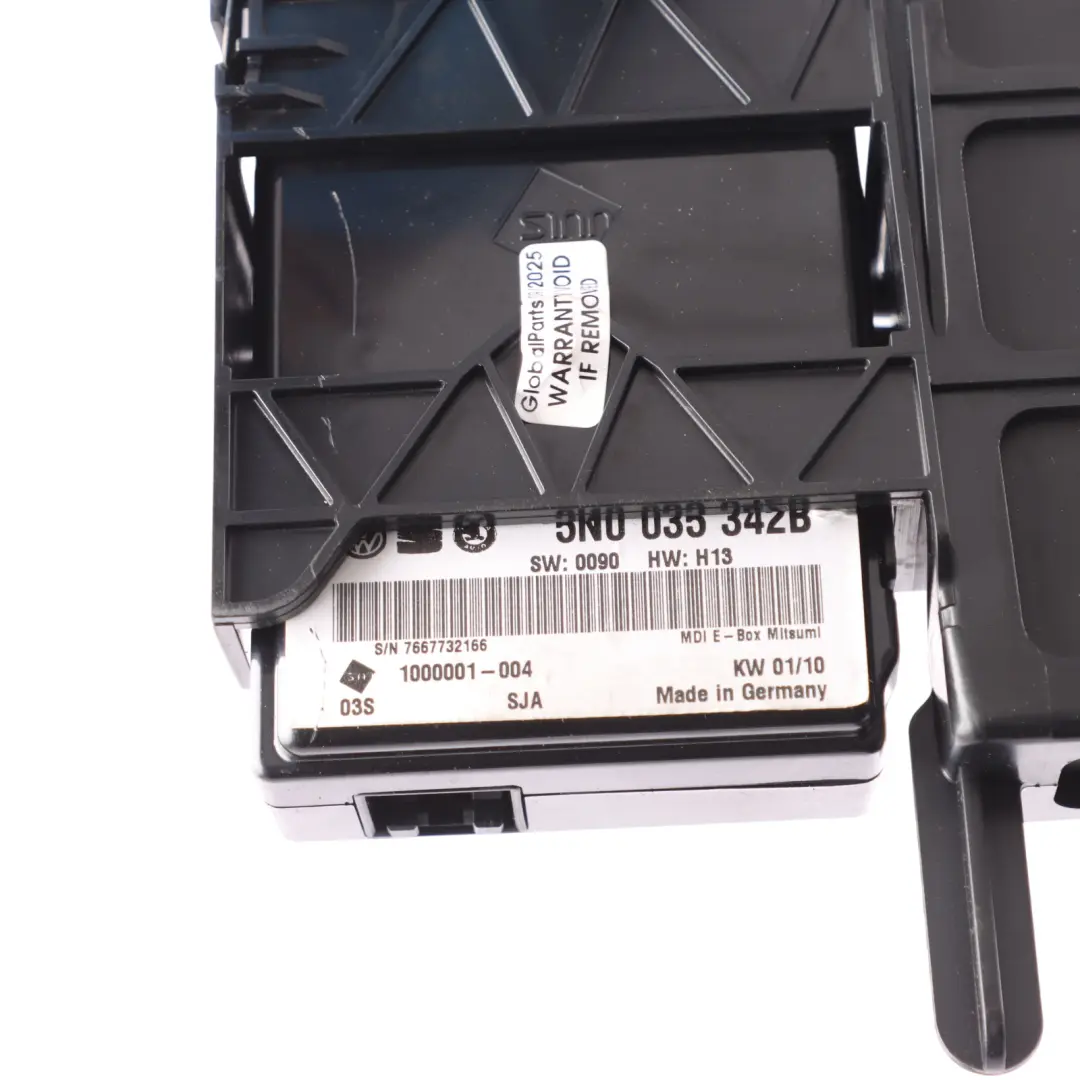 Mk3 Moduł Interfejsu Multimedialnego do Volkswagen Scirocco o numerze 5N0035341C Volkswagen Scirocco Mk3 Moduł Interfejsu Multimedialnego - SKU 5N0035341C - Numer Części 5N0035341C