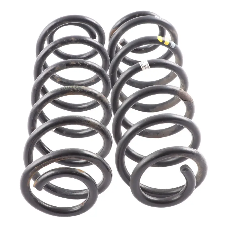 Axle Spring Coil Left Right N/O/S Set Kit to Audi Q3 8U Rear with Part number 5N0511115B Audi Q3 8U Rear Axle Spring Coil Left Right N/O/S Set Kit - SKU 5N0511115B - Part number 5N0511115B