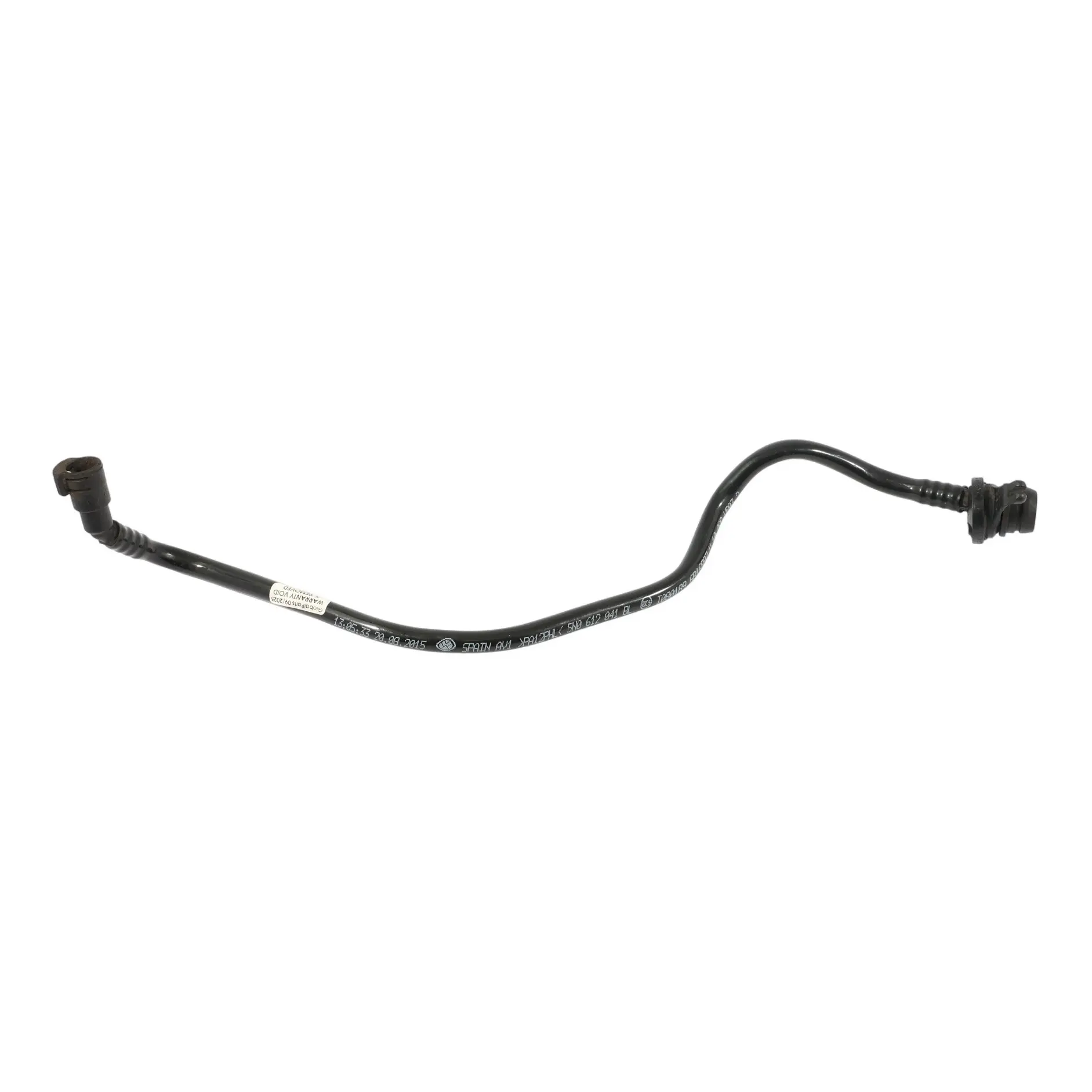 Volkswagen VW Tiguan 5N Vacuum Pipe Brake Booster Servo Line Hose 5N0612041BL