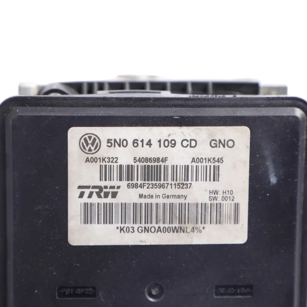 ABS Pump Wheel Braking Control Unit Module to Audi Q3 8U with Part number 5N0614109CD Audi Q3 8U ABS Pump Wheel Braking Control Unit Module - SKU 5N0614109CD - Part number 5N0614109CD
