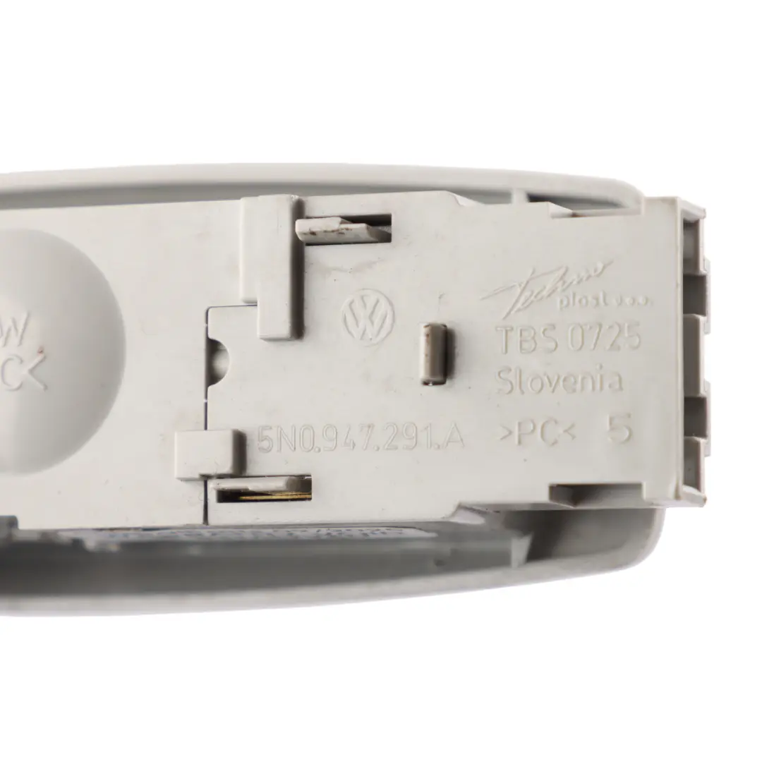VW Scirocco Mk3 Skoda Octavia III 5E Panel De Luz Techo Interior Gris - SKU 5N0947291A-1 - Número de pieza 5N0947291A