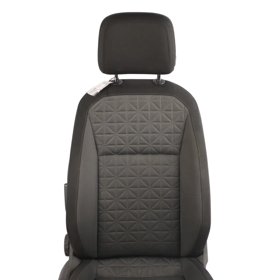 Volkswagen Tiguan AX1 Mk2 Front Seat Fabric Cloth Anthracite Black Right O/S - SKU 5NA881805CF-3 - Part number 5NA881805CF