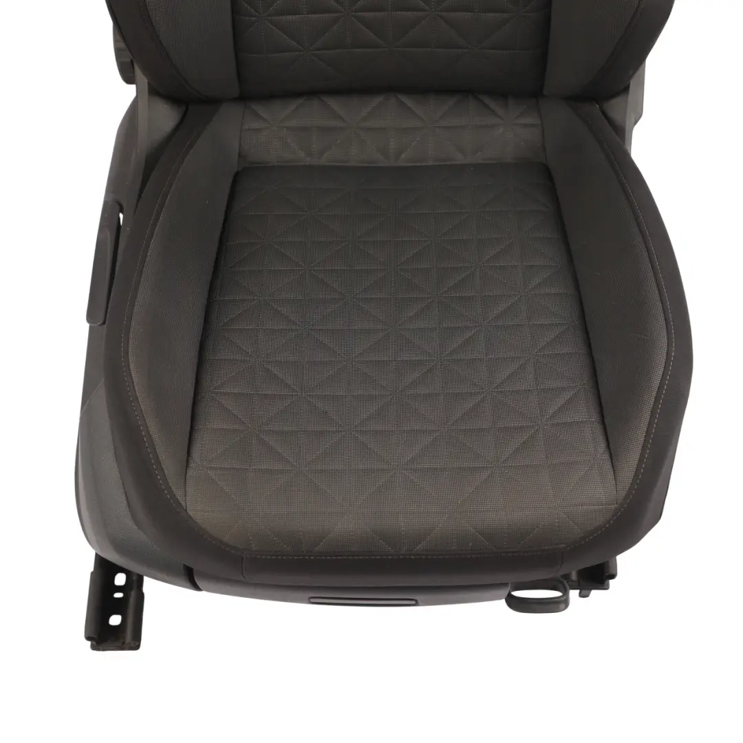 Volkswagen Tiguan AX1 Mk2 Front Seat Fabric Cloth Anthracite Black Right O/S - SKU 5NA881805CF-3 - Part number 5NA881805CF