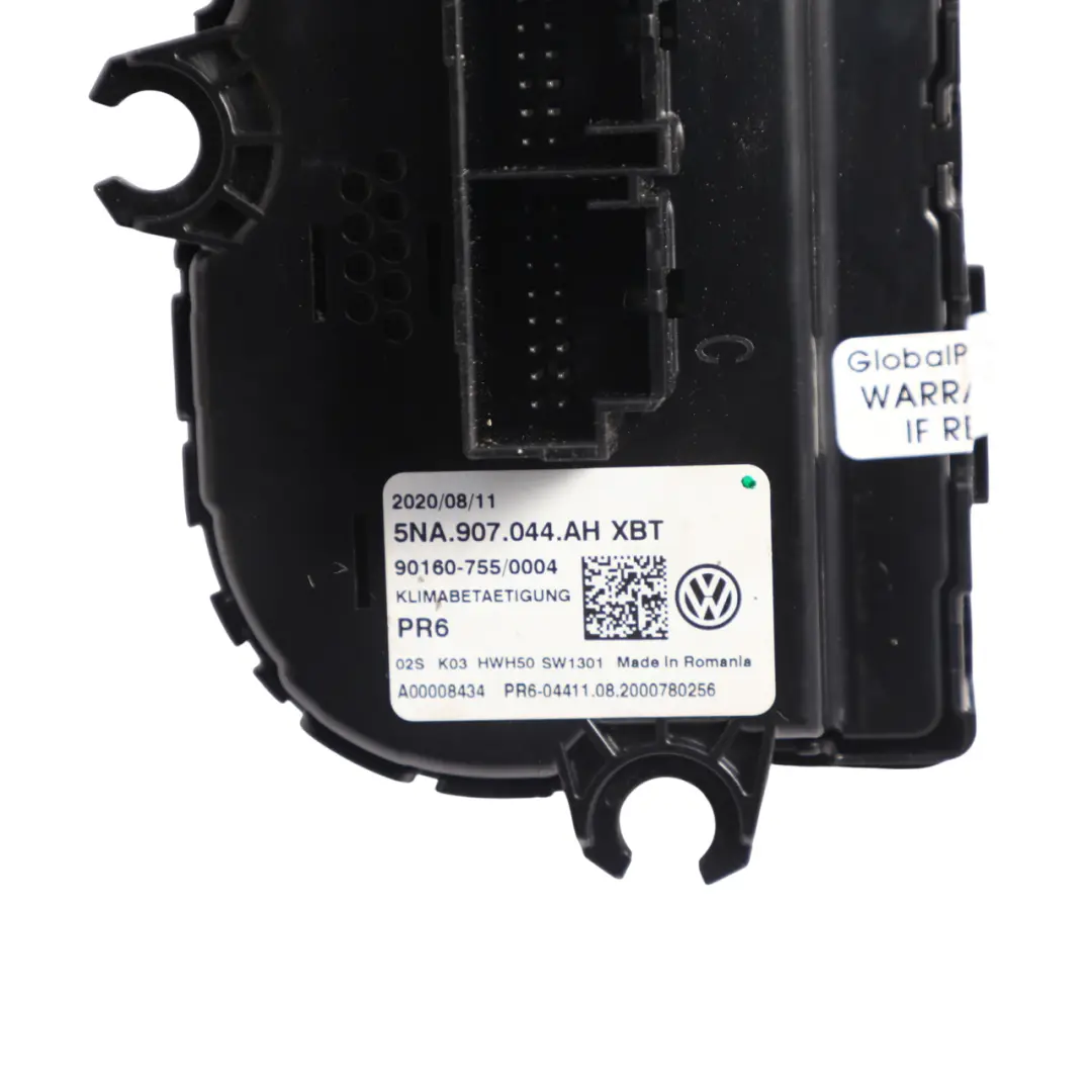 Mk2 Heater A/C Air Condition Climate Switch Panel to Volkswagen Tiguan with Part number 5NA907044AH Volkswagen Tiguan Mk2 Heater A/C Air Condition Climate Switch Panel - SKU 5NA907044AH - Part number 5NA907044AH