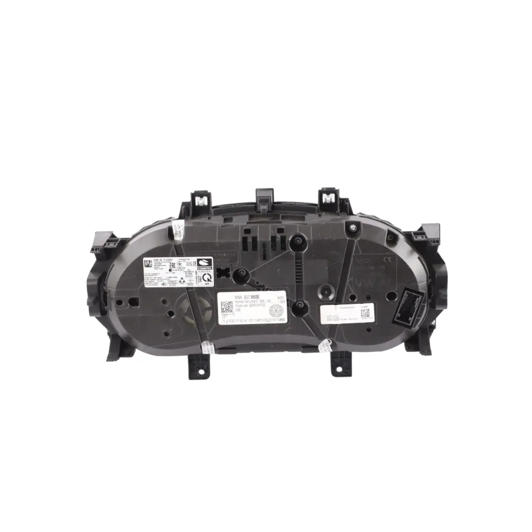 Instrument Cluster Speedo Clocks Manual Gearbox Petrol to VW Tiguan AX1 with Part number 5NA920950E VW Tiguan AX1 Instrument Cluster Speedo Clocks Manual Gearbox Petrol - SKU RHD-5NA920950E - Part number 5NA920950E