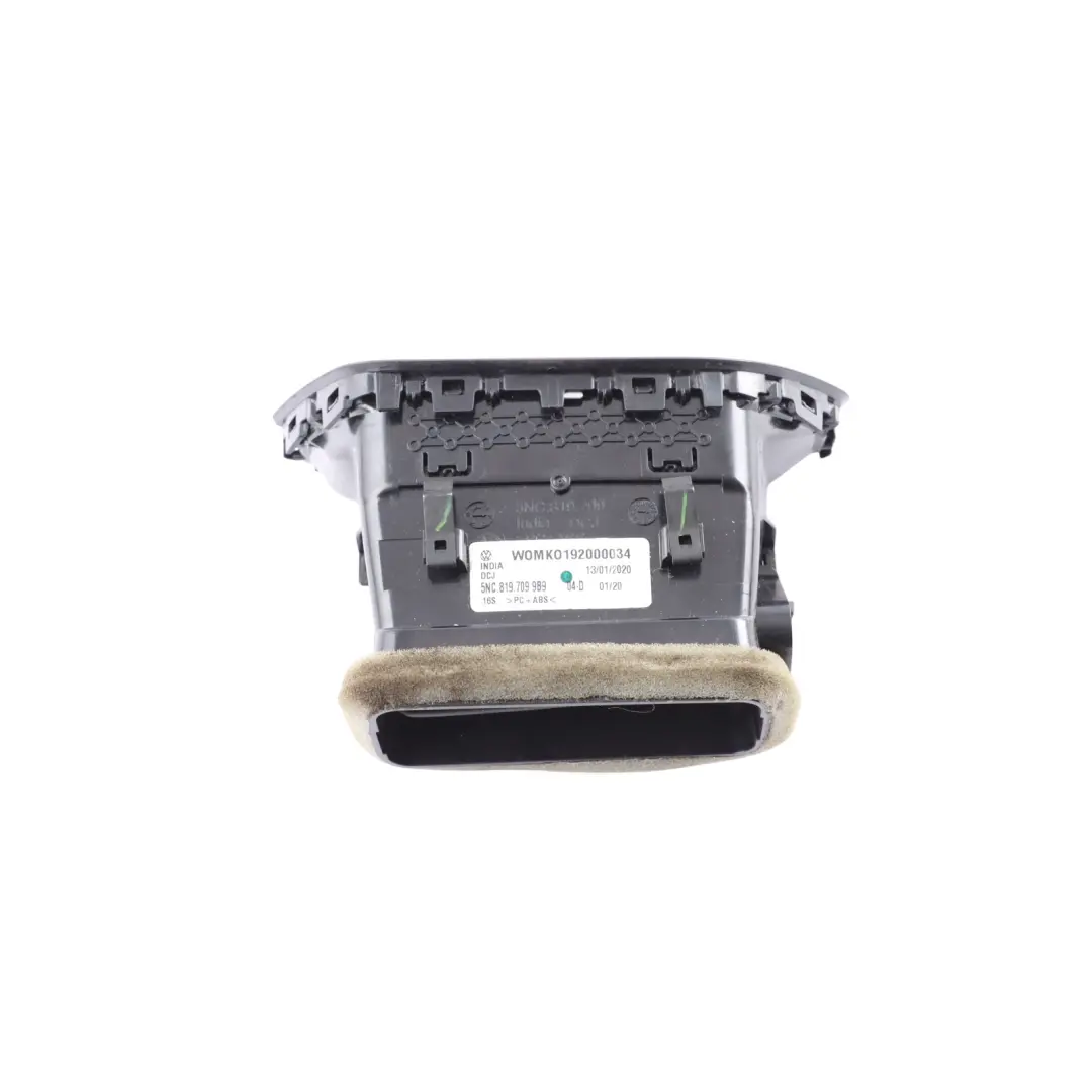 Mk2 Dashboard Air Vent Passenger Side Satin Black 5NC819709 to Volkswagen Tiguan with Part number 5NC819704 Volkswagen Tiguan Mk2 Dashboard Air Vent Passenger Side Satin Black 5NC819709 - SKU RHD-5NC819704 - Part number 5NC819704