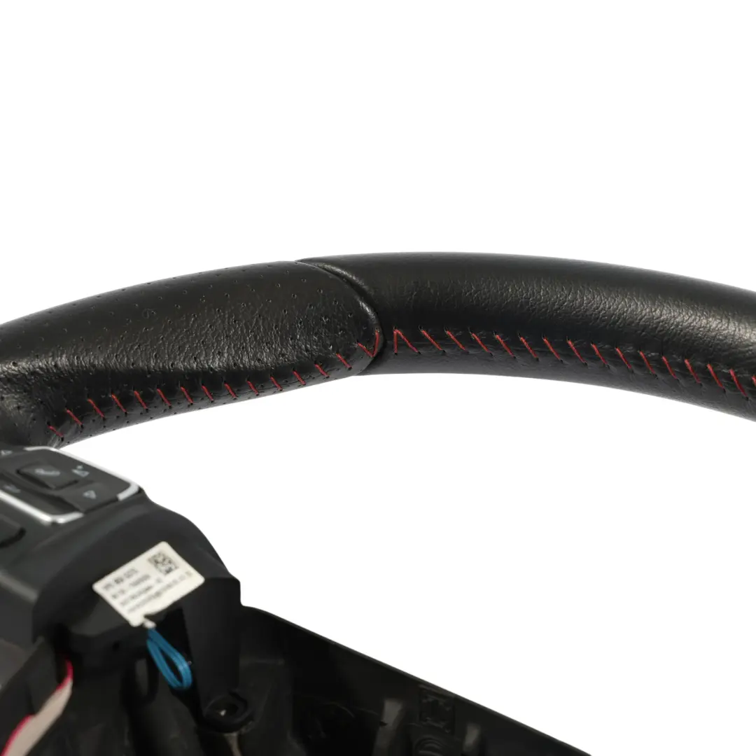 Seat Leon 1P II FR Volante In Pelle Nera Con Palette A Fondo Piatto - SKU 5P0419091BC - Numero di parte 5P0419091BC