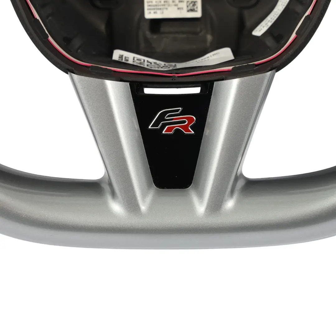 1P II FR Volante In Pelle Nera Con Palette A Fondo Piatto per Seat Leon con numero di parte 5P0419091BC Seat Leon 1P II FR Volante In Pelle Nera Con Palette A Fondo Piatto - SKU 5P0419091BC - Numero di parte 5P0419091BC