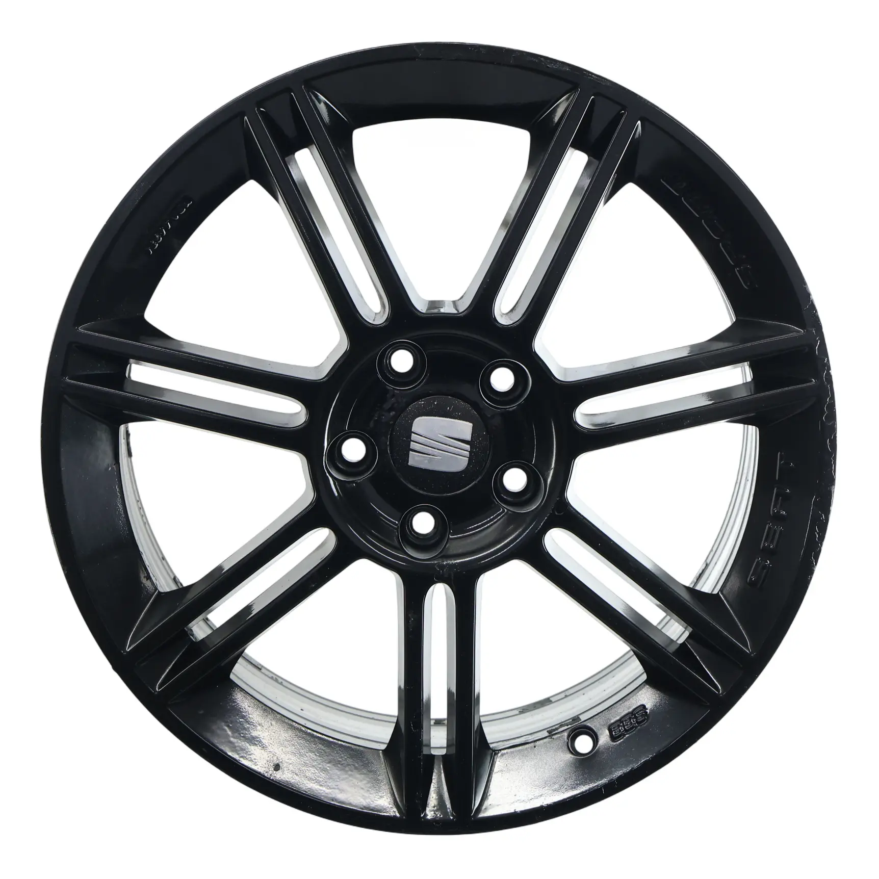 Seat Leon FR 1P Jante Alliage Noire 18" 7.5J ET:51 5P8071490