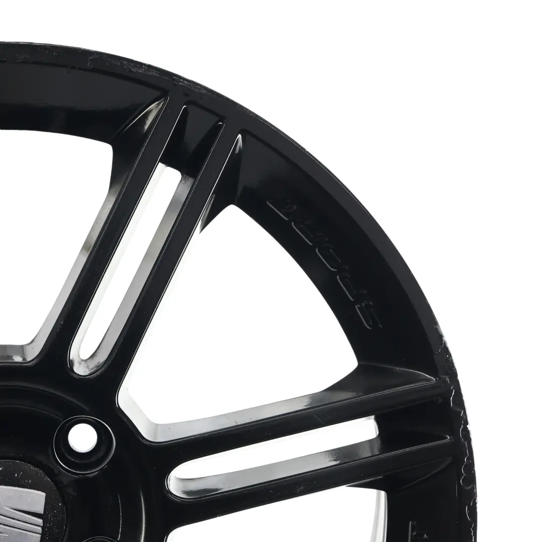 Seat Leon FR 1P Black Wheel Alloy Rim 18" 7.5J ET:51 - SKU 5P8071490-1 - Part number 5P8071490