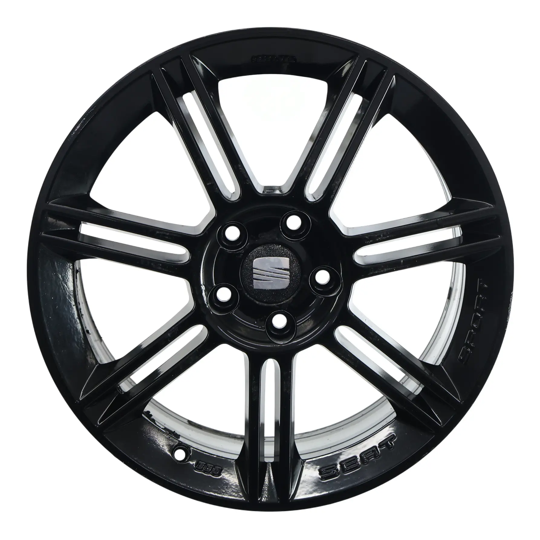 Seat Leon FR 1P Jante Alliage Noire 18" 7.5J ET:51 5P8071490