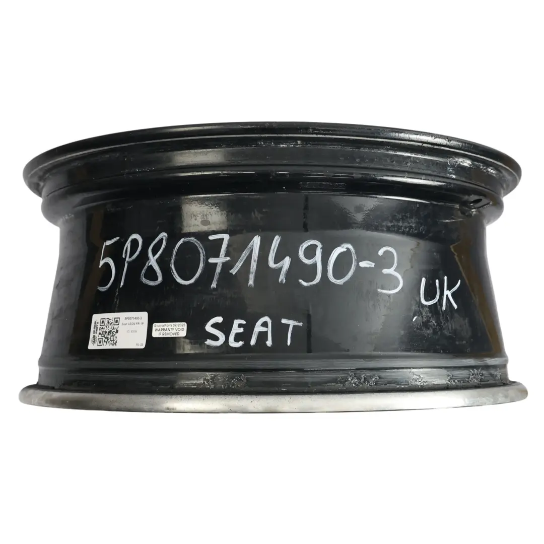 1P Black Wheel Alloy Rim BBS 18" 7.5J ET:51 to Seat Leon FR with Part number 5P8071490 Seat Leon FR 1P Black Wheel Alloy Rim BBS 18" 7.5J ET:51 - SKU 5P8071490-3 - Part number 5P8071490