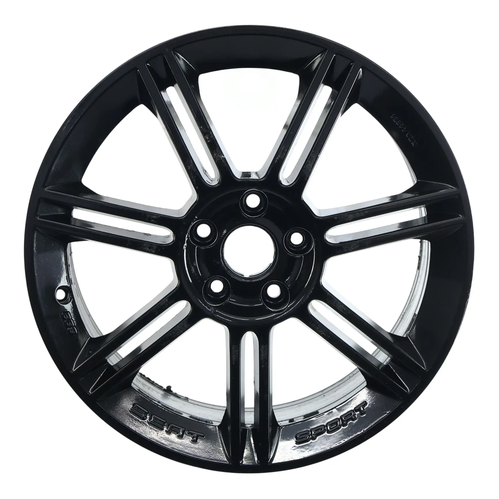 Seat Leon FR 1P Black Wheel Alloy Rim BBS 18" 7.5J ET:51 5P8071490