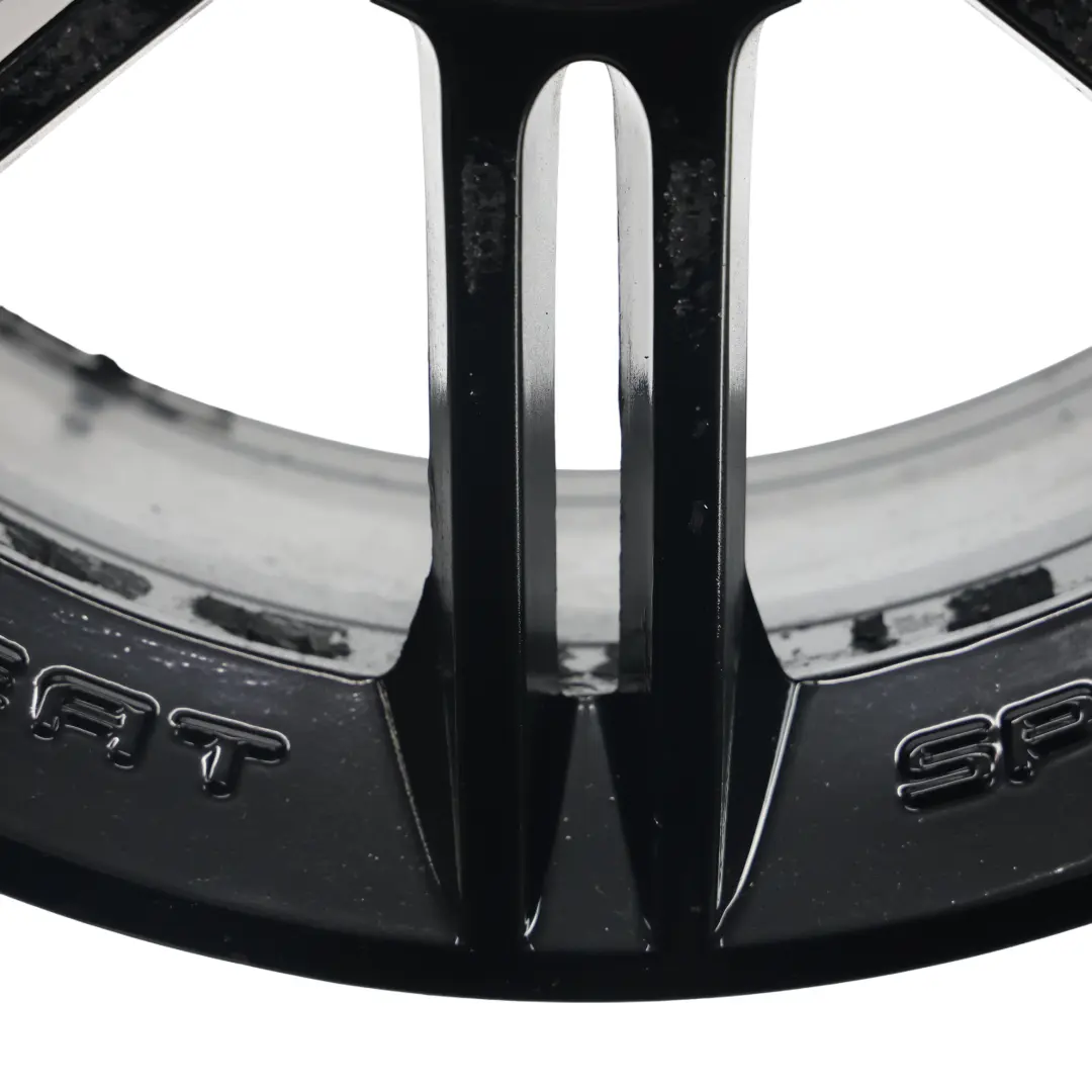 Seat Leon FR 1P Black Wheel Alloy Rim BBS 18" 7.5J ET:51 - SKU 5P8071490-4 - Part number 5P8071490