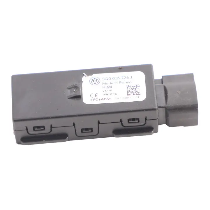 Centre Console USB Socket Connector Cover to VW Golf Sportsvan with Part number 5Q0035726J VW Golf Sportsvan Centre Console USB Socket Connector Cover - SKU 5Q0035726J - Part number 5Q0035726J