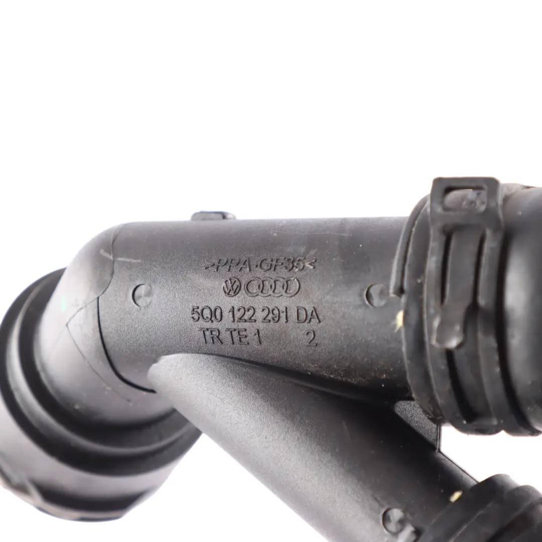 Mk3 Radiator Coolant Hoses Quick Coupling Coolant Flange 5Q0122291DA to Seat Leon with Part number 5Q0122101FR Seat Leon Mk3 Radiator Coolant Hoses Quick Coupling Coolant Flange 5Q0122291DA - SKU 5Q0122101FR - Part number 5Q0122101FR