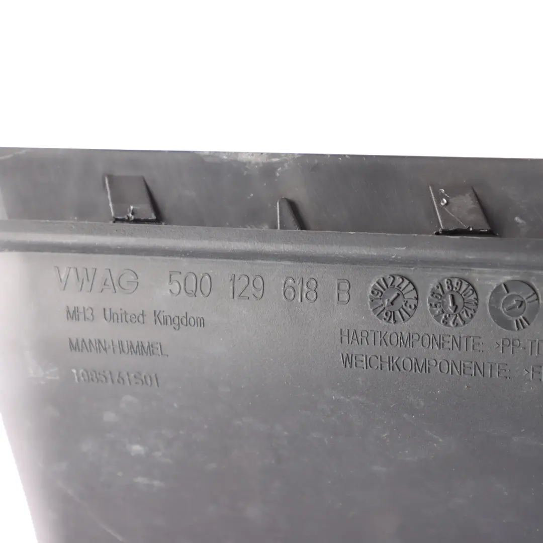 5F VW Golf Mk7 Tuyau D'Admission D'Air Pour Filtre À Air pour Seat Leon à propos du numéro de pièce 5Q0129618D Seat Leon 5F VW Golf Mk7 Tuyau D'Admission D'Air Pour Filtre À Air - SKU 5Q0129618B - Numéro de pièce 5Q0129618D