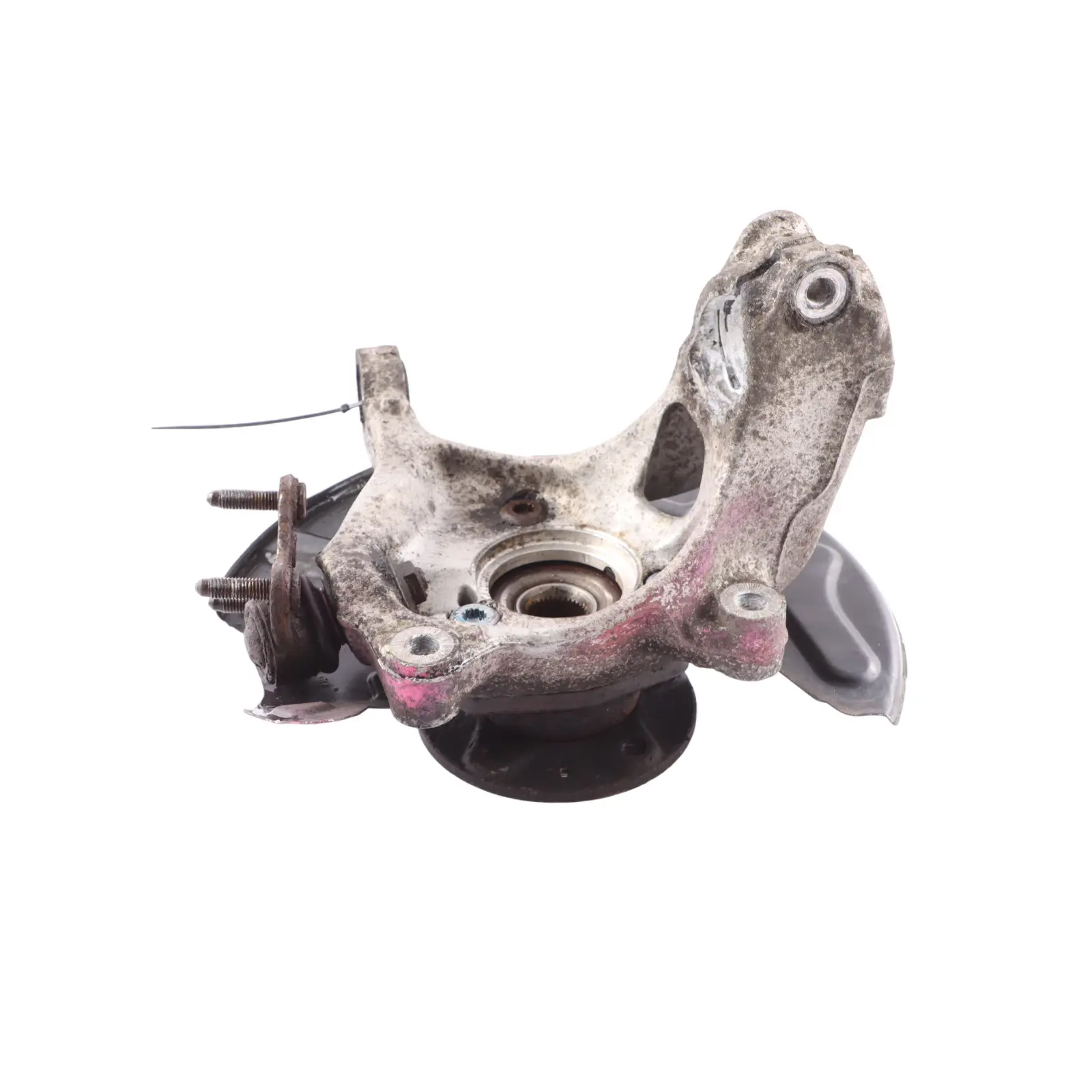 Seat Leon Mk3 5F Front Wheel Carrier Wheel Hub Holder Plate Right O/S 5Q0407253C