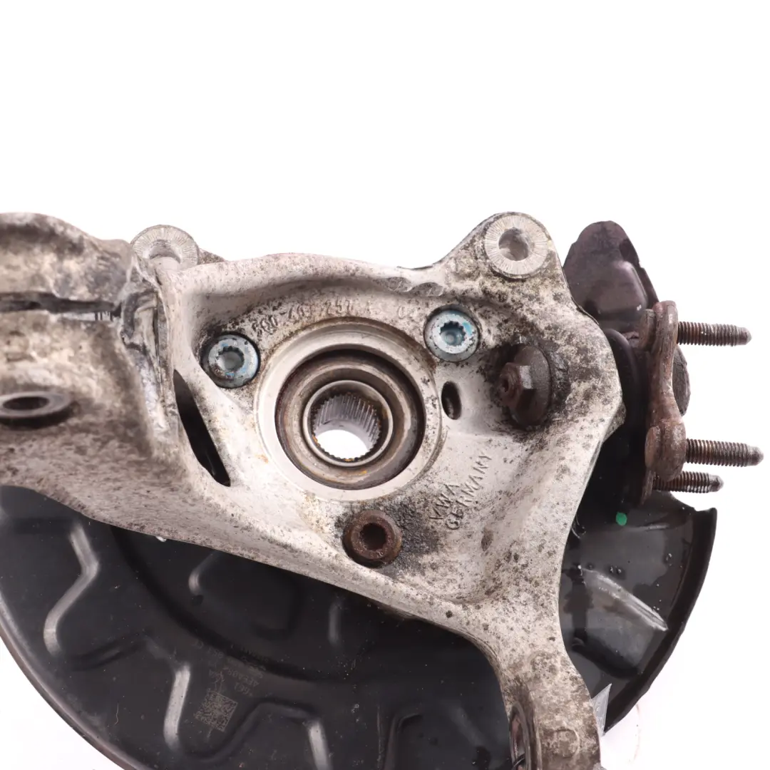 Seat Leon Mk3 5F Porta Ruota Anteriore Piastra Porta Mozzo Destra - SKU 5Q0407253C - Numero di parte 5Q0407253C