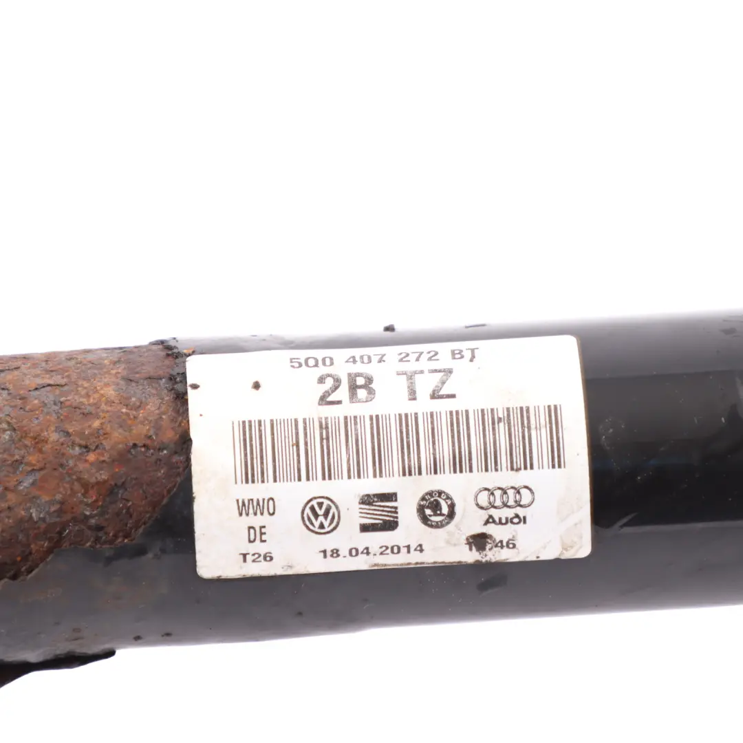 Mk3 Drive Shaft Front Axle Right O/S Driveshaft 2.0 TDI to Seat Leon with Part number 5Q0407272BT Seat Leon Mk3 Drive Shaft Front Axle Right O/S Driveshaft 2.0 TDI - SKU 5Q0407272BT - Part number 5Q0407272BT