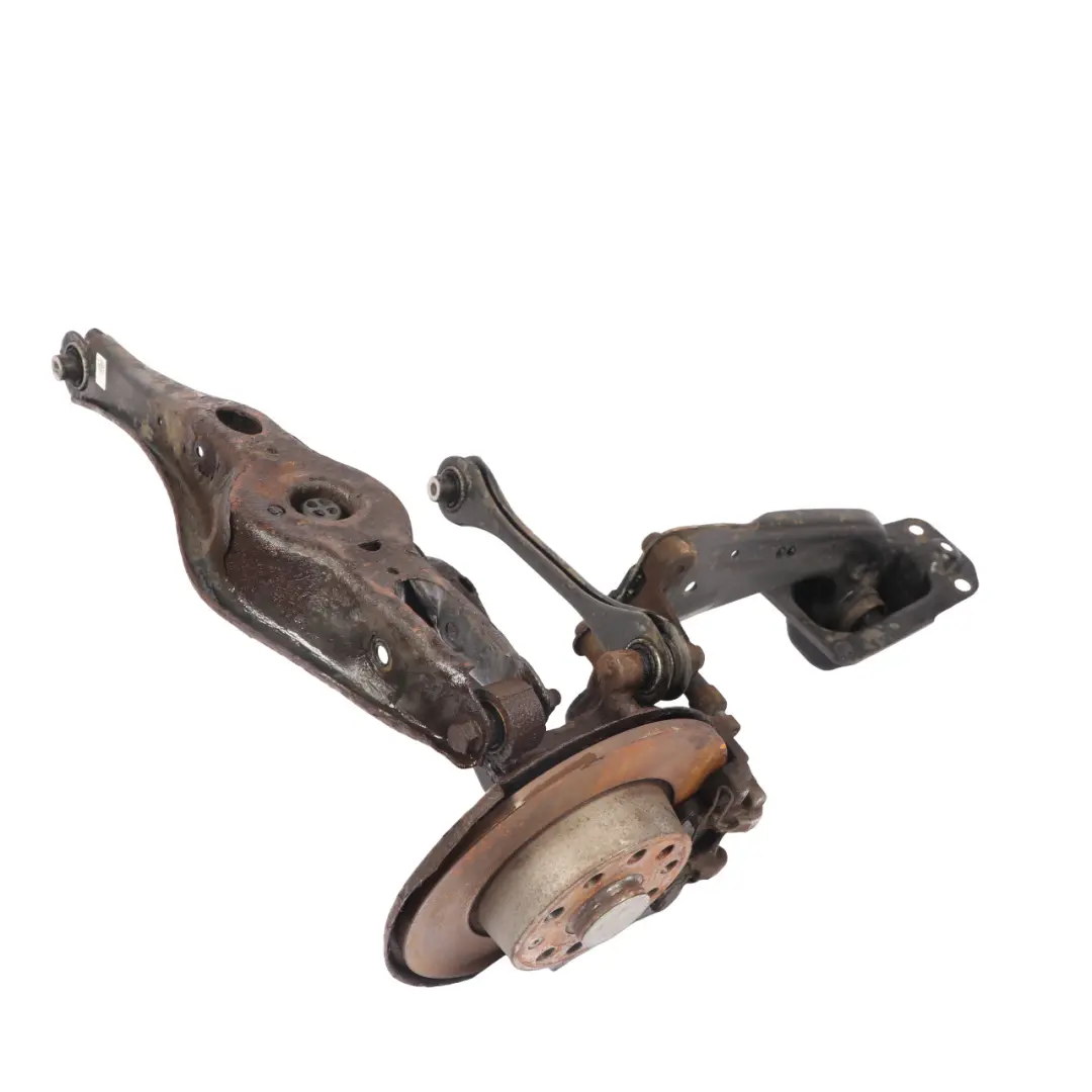 Volkswagen VW Golf Mk7 Suspension Leg Wheel Carrier Rear Left N/S Brake Disc - SKU 5Q0505435F-4 - Part number 5Q0505435F