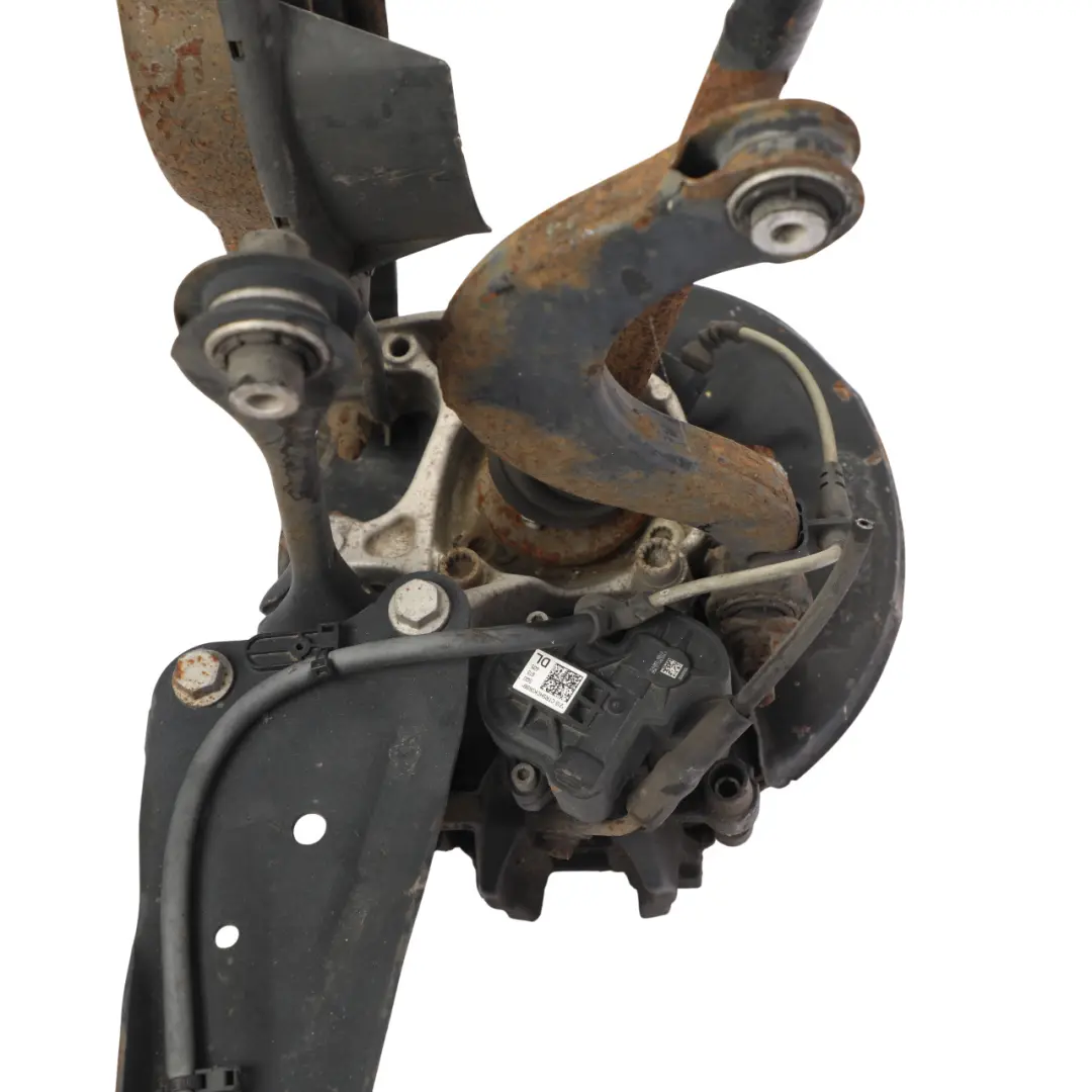Audi A3 8V Suspension Leg Rear Left O/S Wheel Carrier Hub Brake Disc Plate - SKU 5Q0505435J-2 - Part number 5Q0505435J
