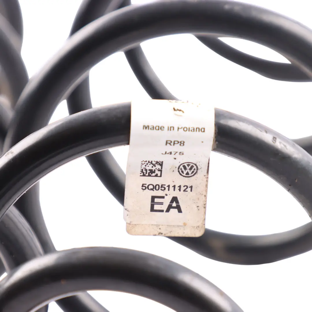 5F Coil Spring Suspension Set Rear Left Right N/O/S Set to Seat Leon with Part number 5Q0511121EA Seat Leon 5F Coil Spring Suspension Set Rear Left Right N/O/S Set - SKU 5Q0511121EA - Part number 5Q0511121EA