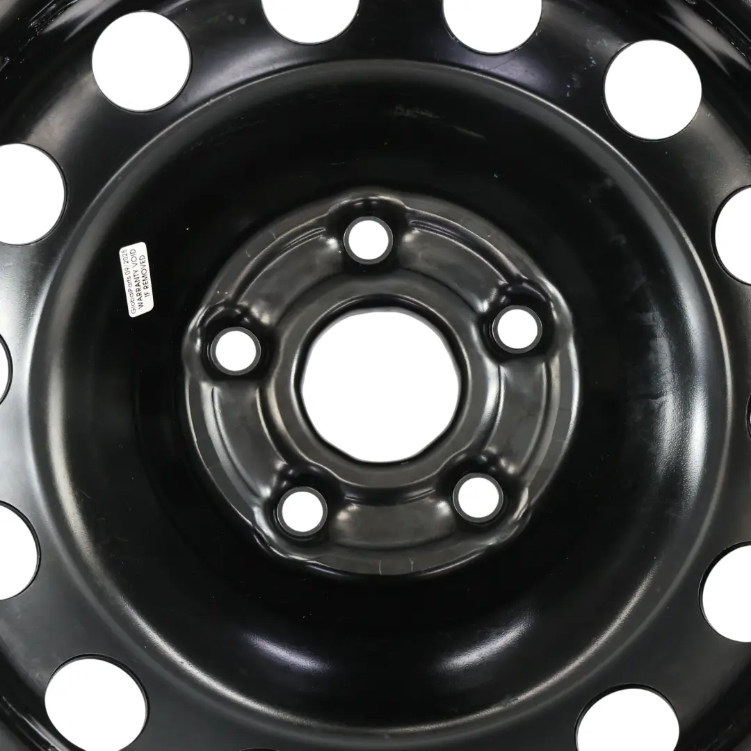 VW Golf Mk7 Ruota Scorta In Acciaio R16 Hankook 3.5J ET: 25.5 125/70 - SKU 5Q0601027BJ - Numero di parte 5Q0601027BJ