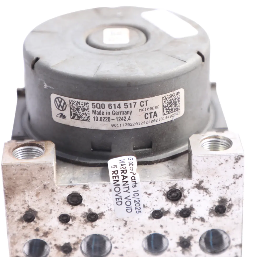 Bomba ABS Modulador Unidad Hidráulica Control para Audi A3 8V con número de pieza 5Q0614517CT Audi A3 8V Bomba ABS Modulador Unidad Hidráulica Control - SKU 5Q0614517CT - Número de pieza 5Q0614517CT