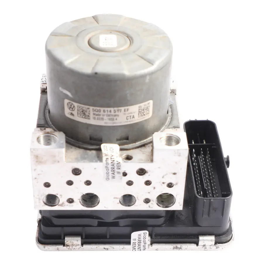 Volkswagen Golf MK7 ABS Bremspumpe Hydraulik Steuergerät Modul - SKU 5Q0614517EF - Teilenummer 5Q0614517EF