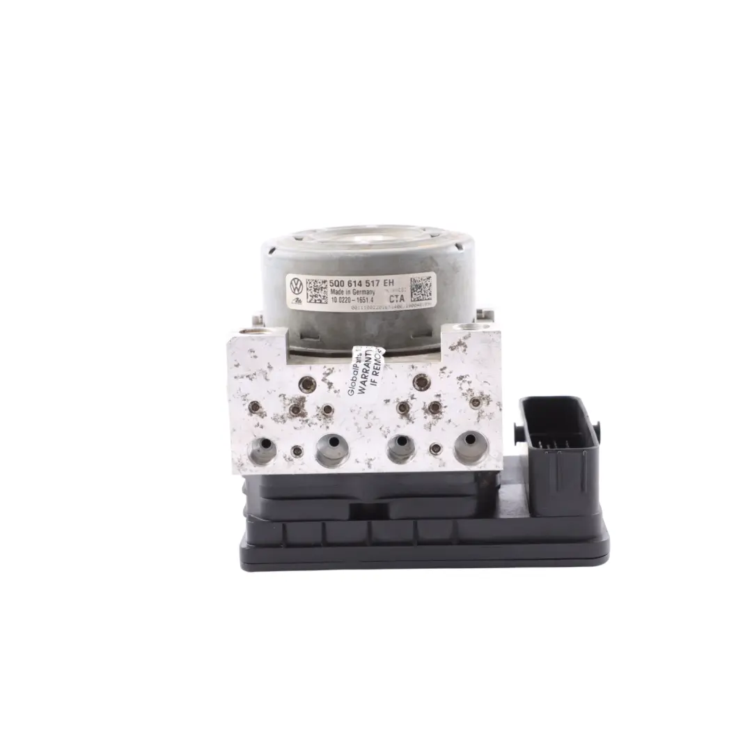 Mk3 ABS Pump Hydraulic Brake Pump Control Module to Seat Leon with Part number 5Q0614517EH Seat Leon Mk3 ABS Pump Hydraulic Brake Pump Control Module - SKU 5Q0614517EH - Part number 5Q0614517EH