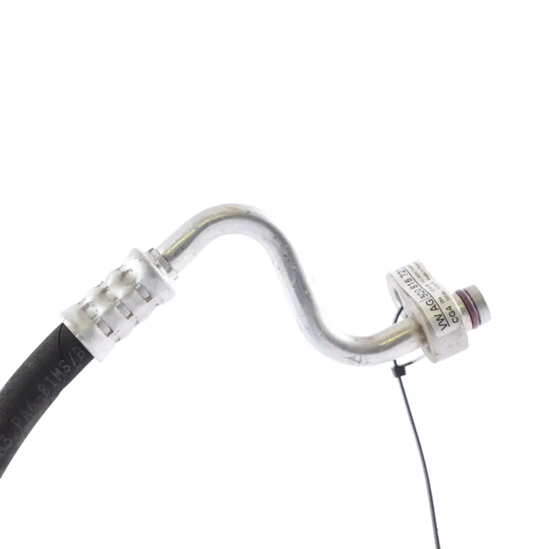 Audi A3 8V VW Golf Air Conditioning Refrigerant Hose Compressor Line - SKU 5Q0816721AA - Part number 5Q0816721AA