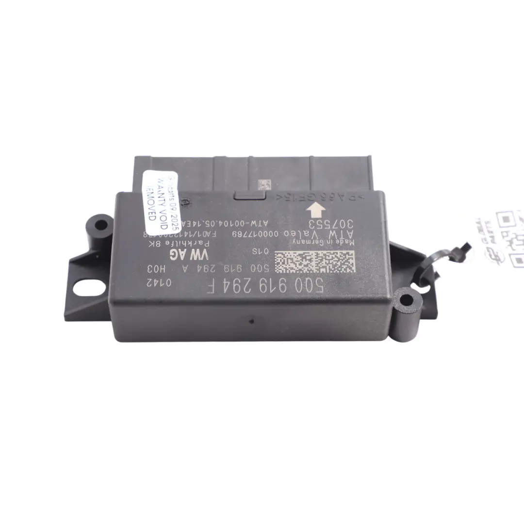 Seat Leon Mk3 VW Golf 7 Módulo Control Distancia Estacionamiento PDC - SKU 5Q0919294F - Número de pieza 5Q0919294F