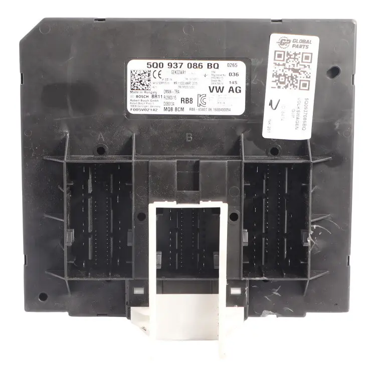 Body Control Comfort Unit Module BCM Unit to Volkswagen Golf Sportsvan with Part number 5Q0937086BQ Volkswagen Golf Sportsvan Body Control Comfort Unit Module BCM Unit - SKU 5Q0937086BQ - Part number 5Q0937086BQ