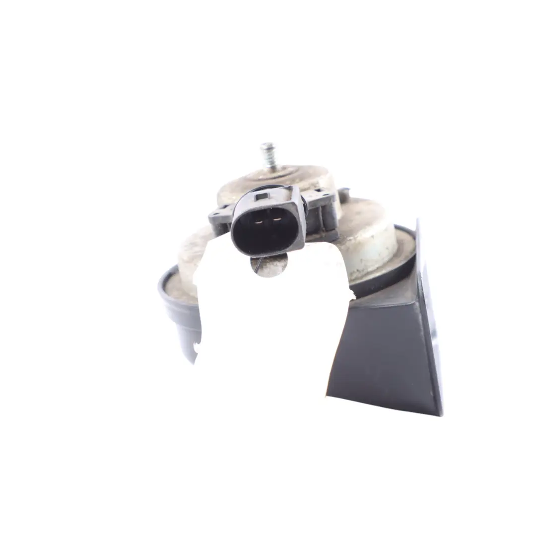 Horn Signal Fan Fare Low Tone Pitch Siren to VW Volkswagen Golf Mk7 with Part number 5Q0951221 VW Volkswagen Golf Mk7 Horn Signal Fan Fare Low Tone Pitch Siren - SKU 5Q0951221 - Part number 5Q0951221