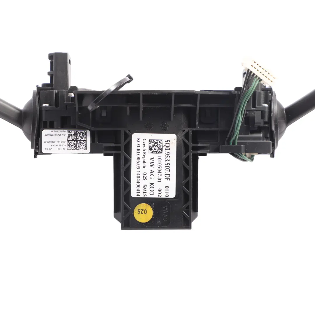 Mk3 5F Steering Column Cluster Indicator Wiper Stalk to Seat Leon with Part number 5Q0953507DF Seat Leon Mk3 5F Steering Column Cluster Indicator Wiper Stalk - SKU 5Q0953507DF - Part number 5Q0953507DF