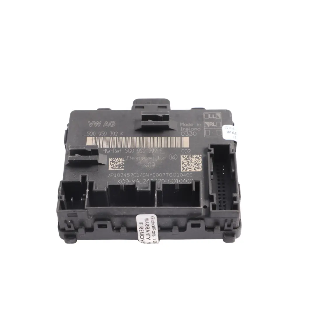 Mk2 AX1 Door Control Module Unit Front Left N/S to Volkswagen Tiguan with Part number 5Q0959392K Volkswagen Tiguan Mk2 AX1 Door Control Module Unit Front Left N/S - SKU 5Q0959392K - Part number 5Q0959392K