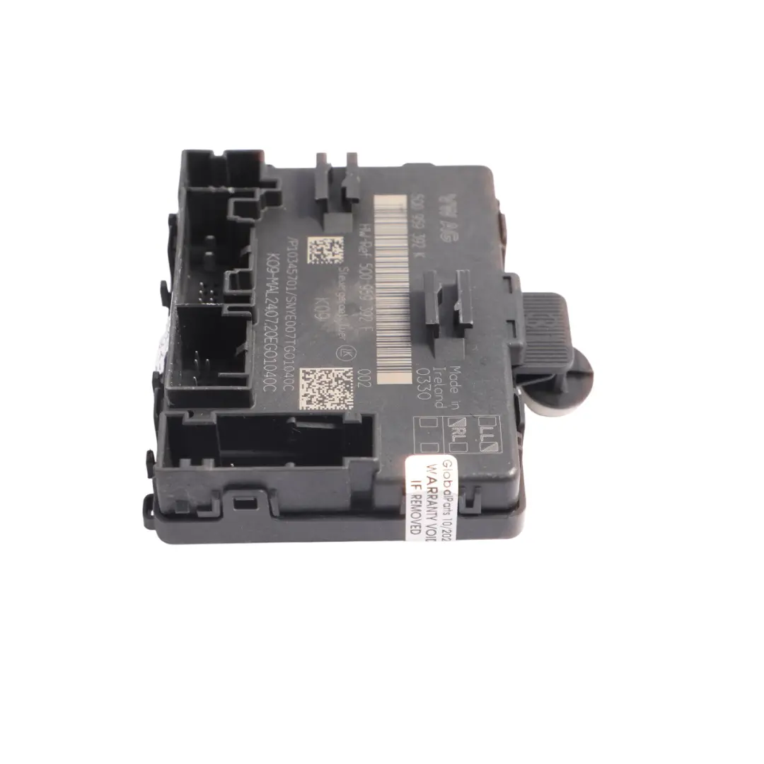 Mk2 AX1 Door Control Module Unit Front Left N/S to Volkswagen Tiguan with Part number 5Q0959392K Volkswagen Tiguan Mk2 AX1 Door Control Module Unit Front Left N/S - SKU 5Q0959392K - Part number 5Q0959392K